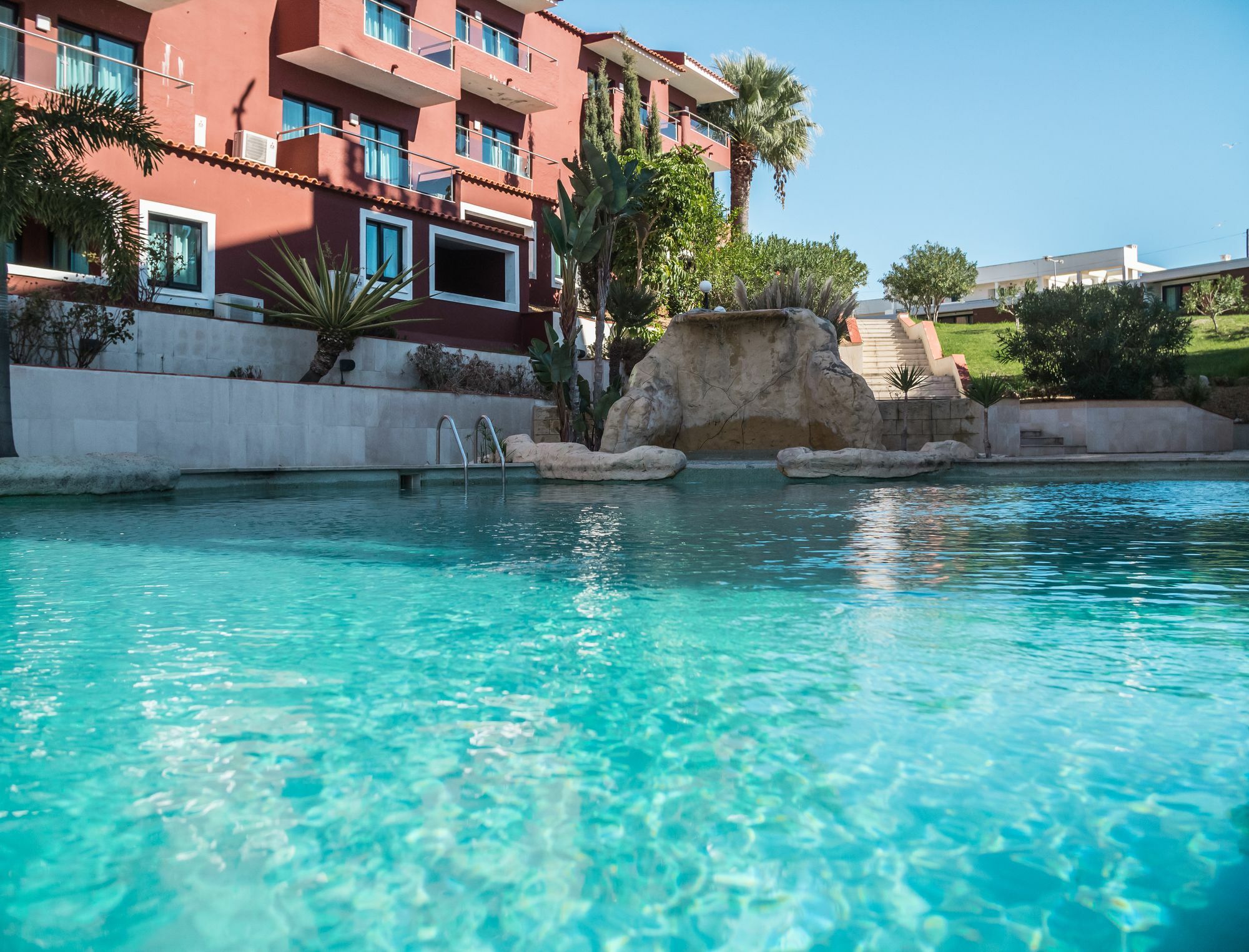 Topazio Vibe Beach Hotel & Apartments - Adults Friendly Albufeira Eksteriør bilde